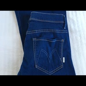 Mother Curfew Flare Jeans Blue Skies & Promises 27